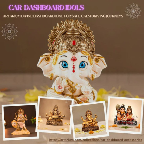 Artarium Divine Dashboard Idol For Safe Calm Driving Journeys
