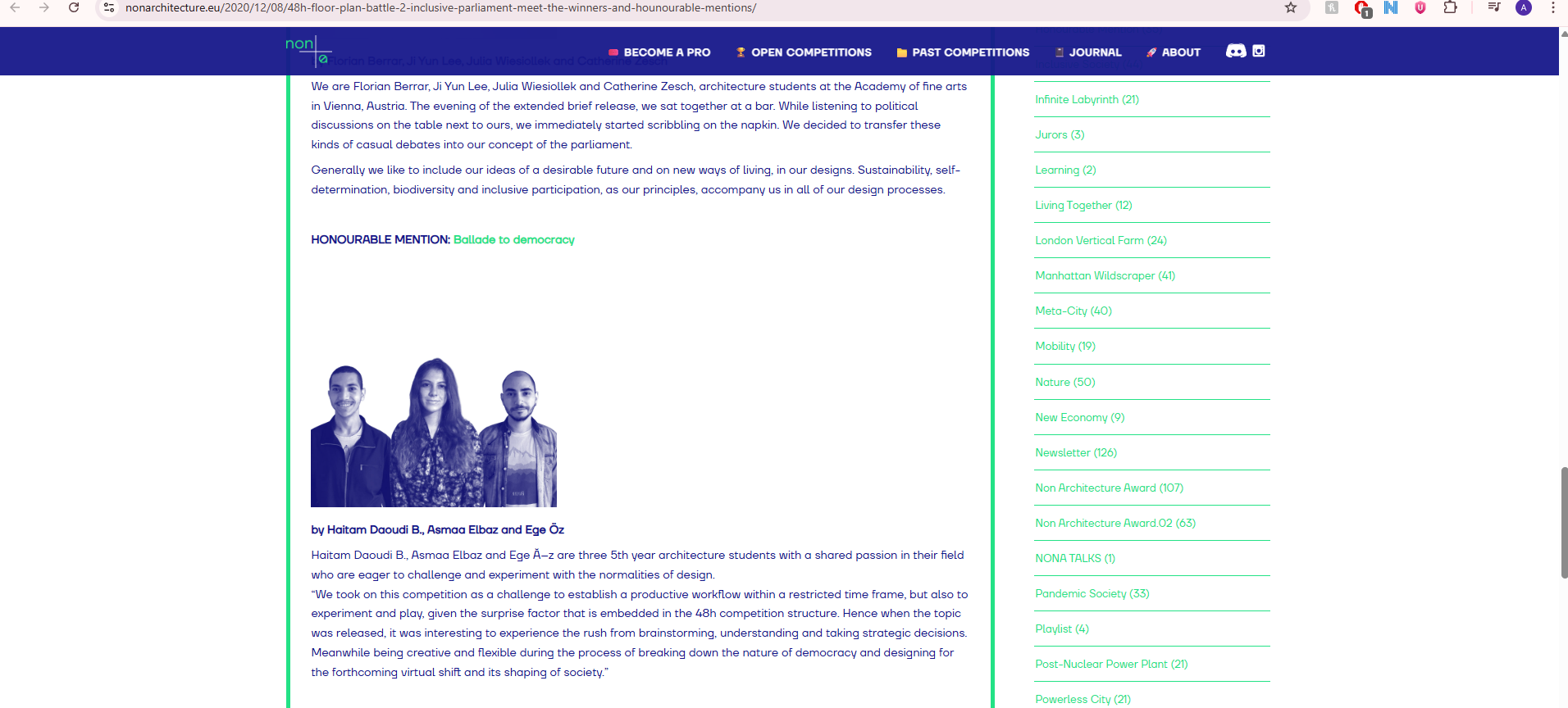 Technology in Architecture
