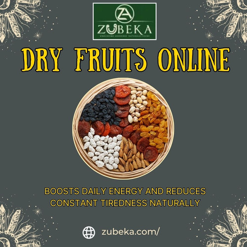 Ordering fresh dry fruits online supports daily nutrition with minimal effort. Online stores ensure freshness through proper packaging and quality checks. You can select dry fruits suitable for regular consumption and maintain a healthy routine. This convenient option saves time and provides reliable access to nutritious food choices whenever needed.

Visit here - https://zubeka.com/