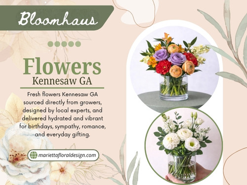 Focusing on color simplifies the ordering process dramatically. Instead of choosing individual flowers, customers choosing Flowers Kennesaw GA can select a palette that fits the occasion and trust the florist to build around it.

Click here for more info: https://mariettafloraldesign.com/collections/flower-delivery-in-kennesaw-ga

Marietta Floral Design

Address: 1934 New Kemp Rd, Marietta, GA 30066
Phone: +1(770) 826-6992
Find Us On Google Map: https://maps.app.goo.gl/ywdCypNMysC9BoYa6

Read Our Blogs:
https://tinyurl.com/223buu7g
https://is.gd/CuBsNa
https://v.gd/YrXZHU

More Links:
https://v.gd/4pLKjq
https://is.gd/7jUlHp
https://tinyurl.com/29c4hcnm