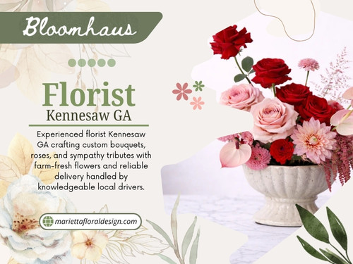 Local Florist Kennesaw GA teams depend on seasonal availability to ensure quality, especially during peak times. Customers who embrace seasonal selections often experience fewer delays and fewer changes. Seasonality removes unnecessary decisions while keeping the arrangement grounded in the moment.

Click here for more info: https://mariettafloraldesign.com/collections/flower-delivery-in-kennesaw-ga

Marietta Floral Design

Address: 1934 New Kemp Rd, Marietta, GA 30066
Phone: +1(770) 826-6992
Find Us On Google Map: https://maps.app.goo.gl/ywdCypNMysC9BoYa6

Read Our Blogs:
https://v.gd/i3kSJF
https://is.gd/am2wYq
https://tinyurl.com/2cuy7ost

More Links:
https://v.gd/4pLKjq
https://is.gd/7jUlHp
https://tinyurl.com/29c4hcnm