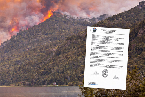 El HCD de Cholila ratificó la emergencia ígnea.png