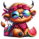 Highland Cow Mädchen (10)