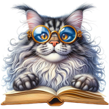 katze und Maus am Lesen (1)