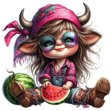 Highland Cow Mädchen (12)