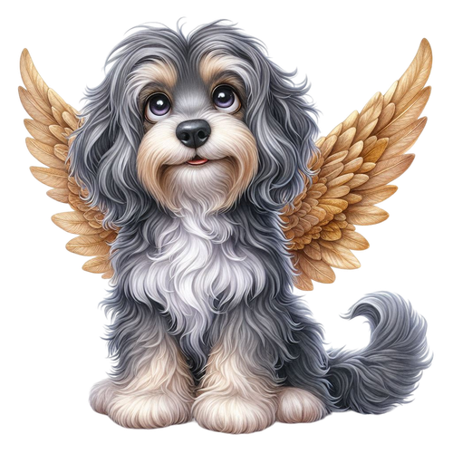 Hund, mit weiß Goldrand Flügeln (2).png