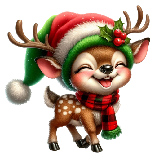 Christmas Reindeer (9).png