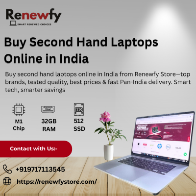 Buy refurbished Laptops Online in India from Renewfy Store.png