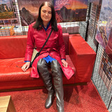 Volllederfrau Gabriele Kleid