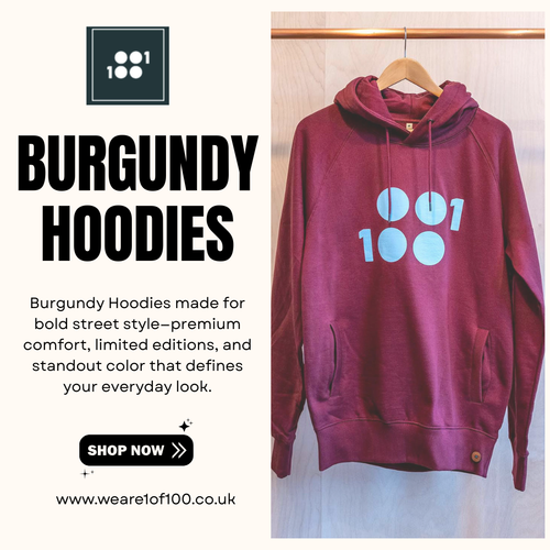 Burgundy Hoodies - Weare1of100.png