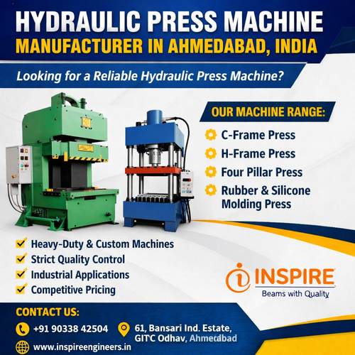 Hydraulic Press Machine Manufacturer in Ahmedabad, India.png