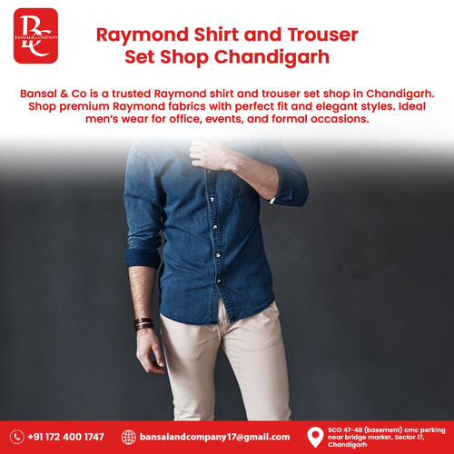 Raymond Shirt and Trouser Set Shop Chandigarh.jpg