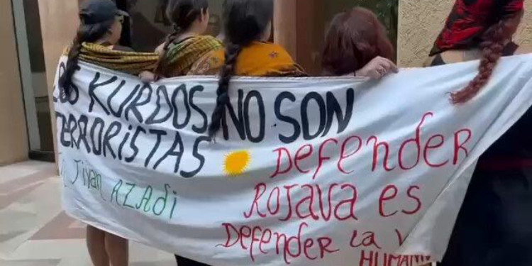 HDK Rojava için destek istedi: Şilili kadınlar yanıt verdi