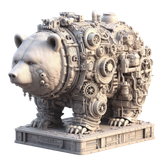 Bären Steampunk (7)