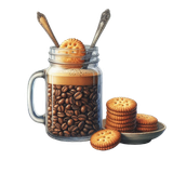 Kaffee mit Süßgebäck (2)