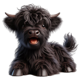 Hochlandkuh Schwarz (4)