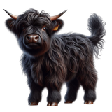 Hochlandkuh Schwarz (6)