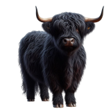 Hochlandkuh Schwarz (1)