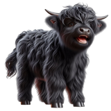 Hochlandkuh Schwarz (8)