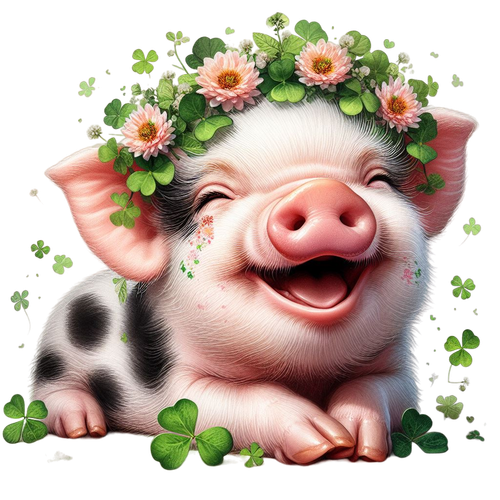 Baby Schwein,mit Kleekrone (3).png