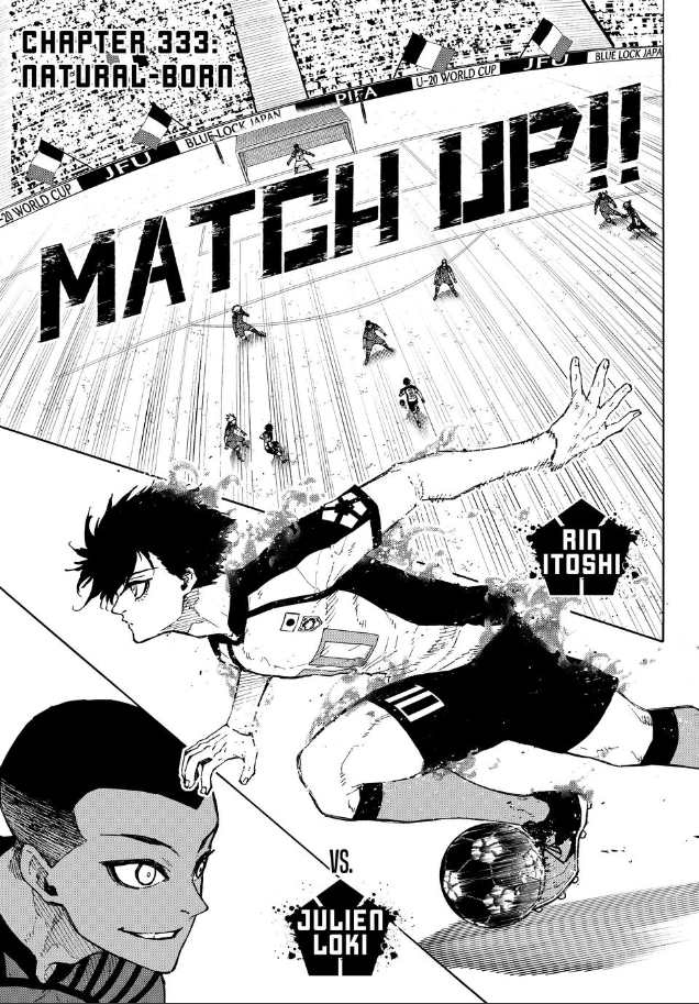 Blue Lock manga Chapter 333 - Page 1