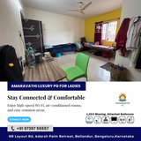 Stay connected and comfortable at Amaravathi Luxury PG for Ladies.