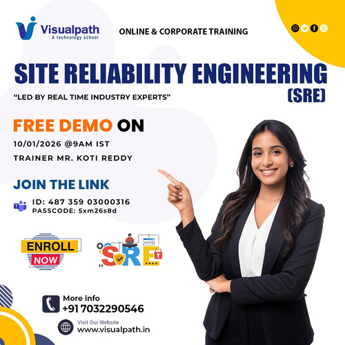 Free SRE Online Demo by Visualpath  Learn SRE Basics 10th Jan 2026.jpg