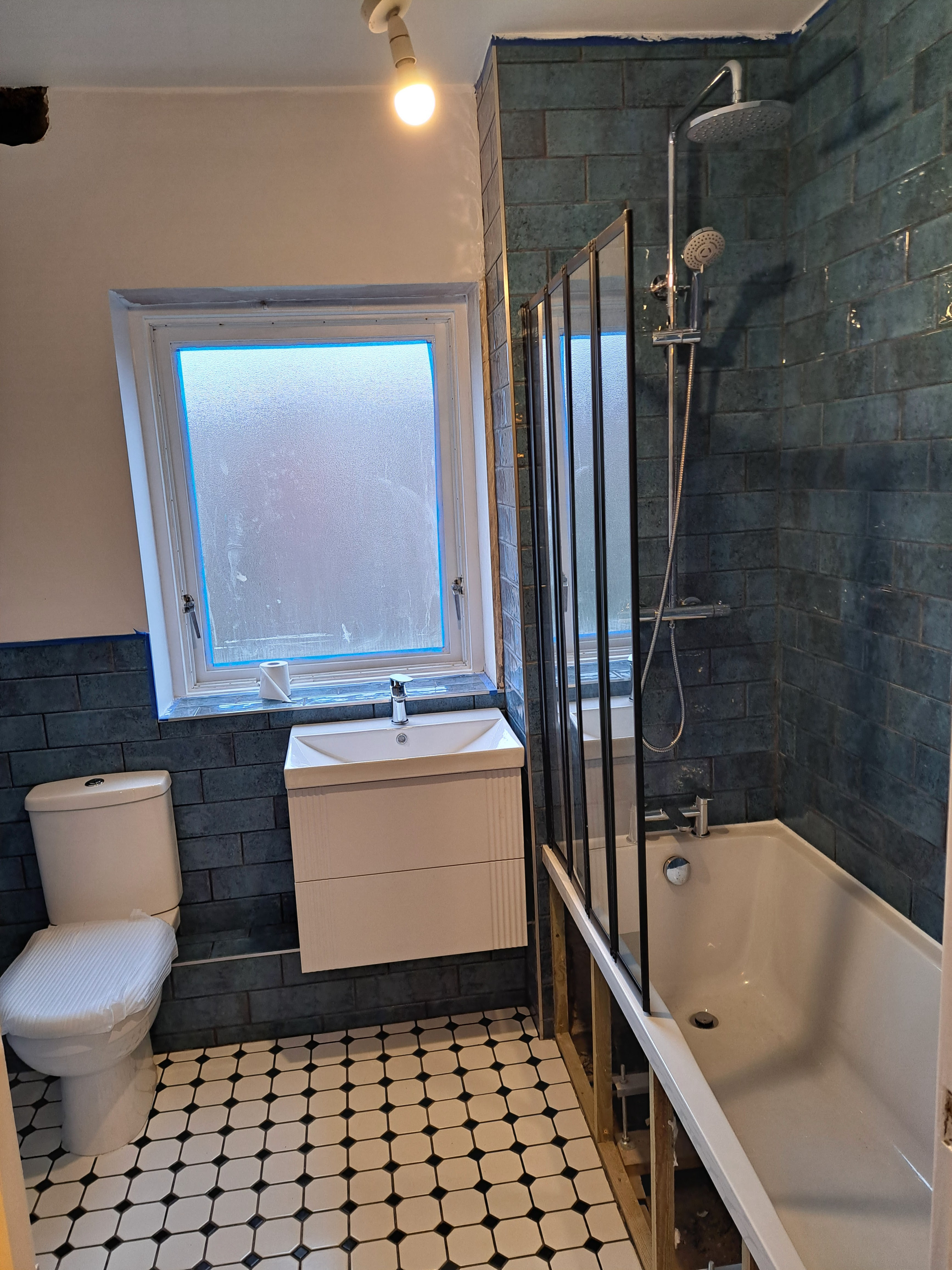 Bathroom installation project 3 by BH Refurbs, Leytonstone