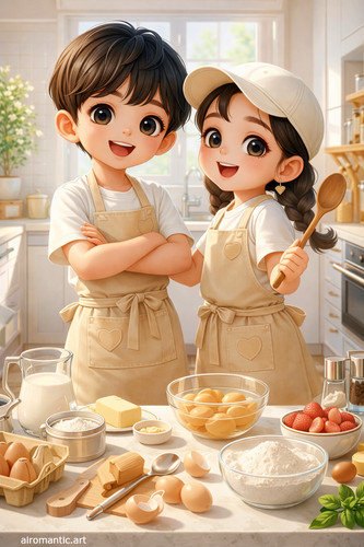 20260102 2039 Playful Couple Cooking remix 01kdzm1sp2ef4s7t5x4f9wnk6r.jpg