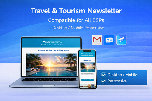 Travel & Tourism Newsletter email Template Thumbnail.png