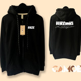 06 Zipper Hoodie Black