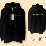 04 Zipper Hoodie Black