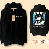 09 Zipper Hoodie Black