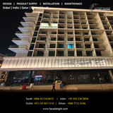 Binghatti Phoenix LED Facade Integration