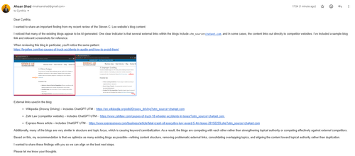 existing blogpost