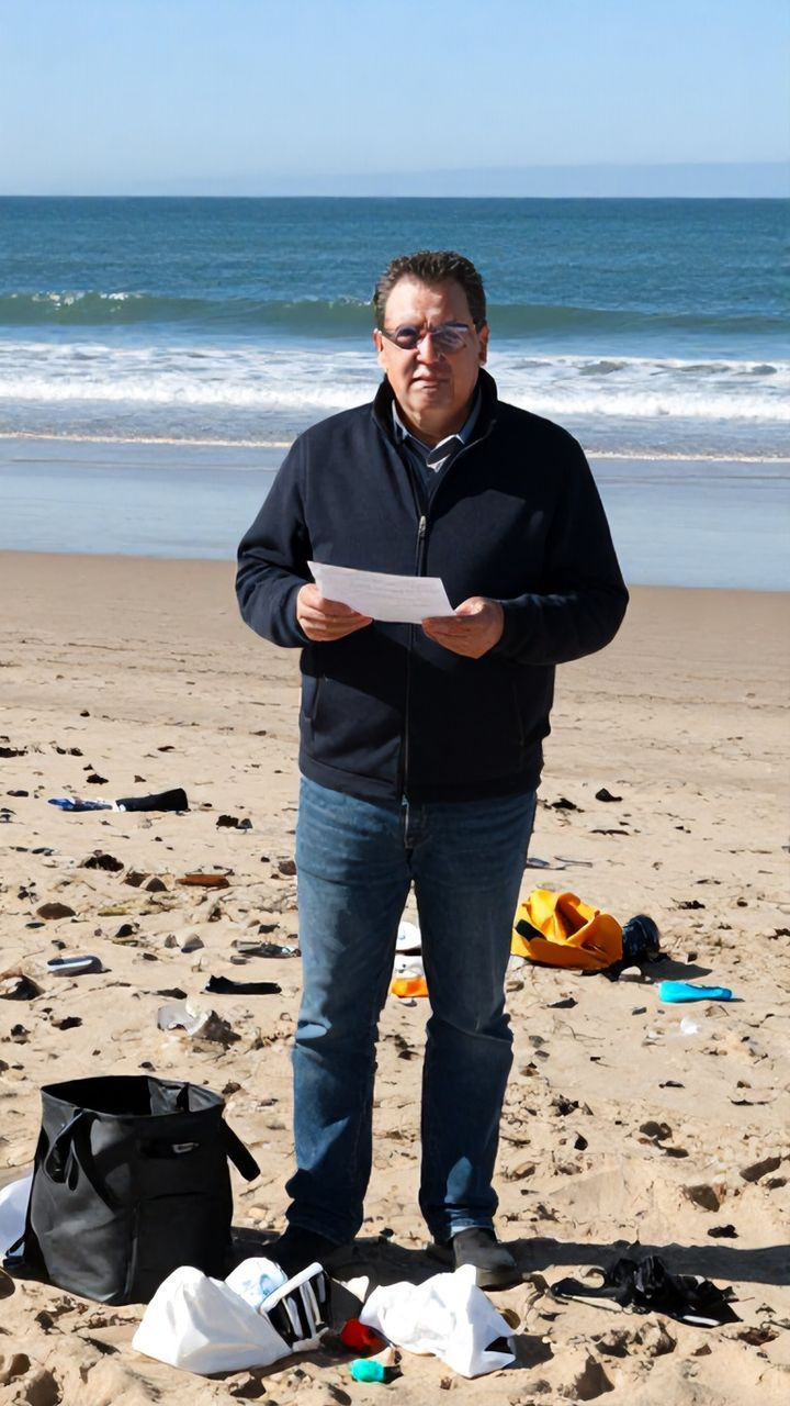 Santa Fe Mayor calls for discipline after New Year trash spoils beach