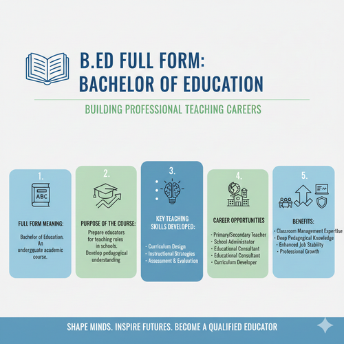B.Ed Full Form Building Professional Teaching Careers.png