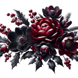 DarkYuletide flowers25