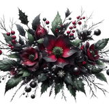 DarkYuletide flowers8