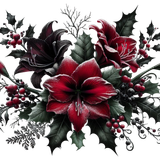 DarkYuletide flowers12