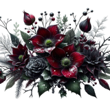 DarkYuletide flowers7