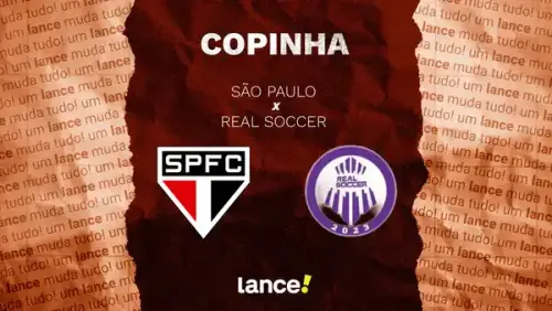 São Paulo enfrenta Real Soccer em jogo decisivo da Copinha; saiba onde acompanhar ao vivo!
