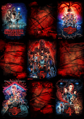 all of the 5 seasons posters into one v0 o9ypp3q92x3g1.png