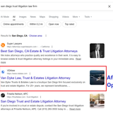 trust litigation law firm san diego after 2nd