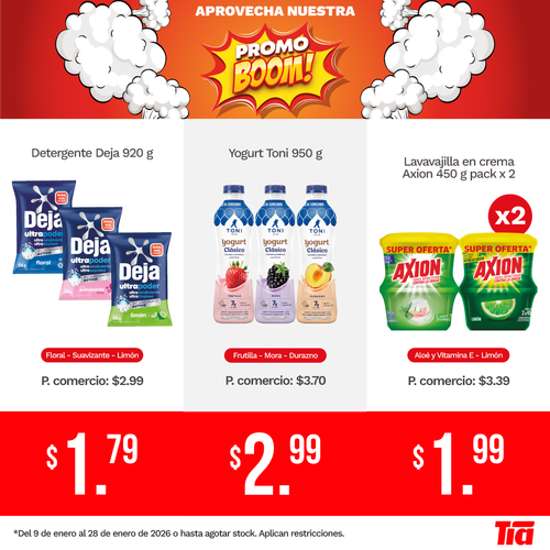 RECOMENDACION OFERTA LAVADO DE ROPA LAVAVAJILLAS YOGURES REFRIGERADOS 20260109.png