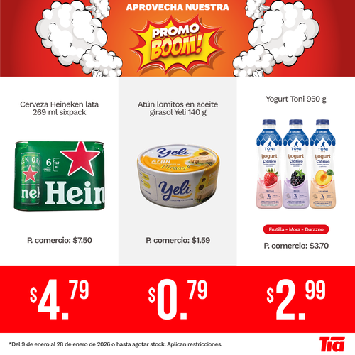 RECOMENDACION OFERTA CERVEZAS PESCADOS EN CONSERVAS YOGURES REFRIGERADOS 20260109.png