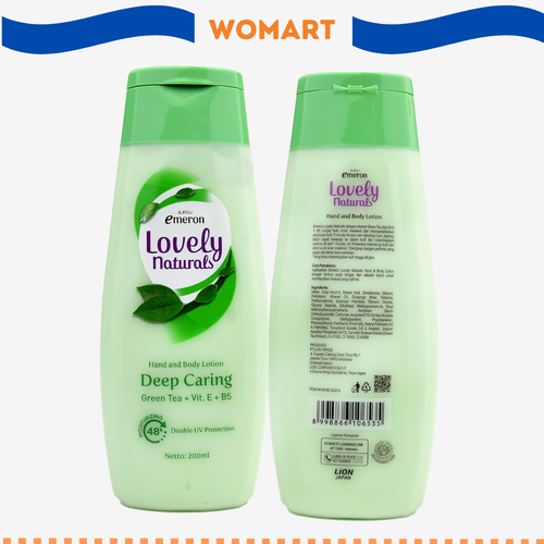 Hand & Body Lotion Emeron Lovely Natural Green Tea 200 Ml.png