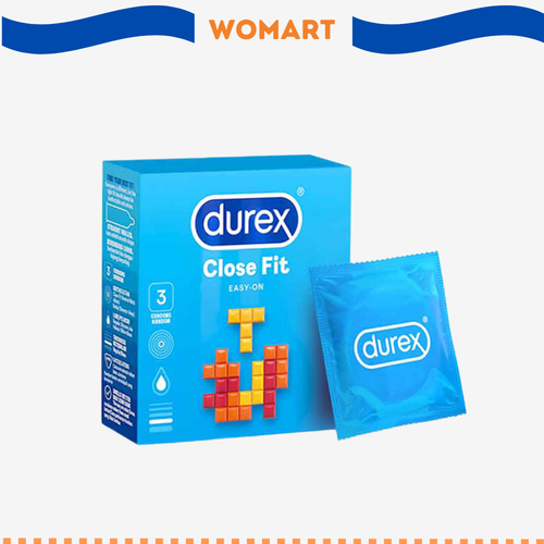 Durex Close Fit Kondom Ketat Kondom Aman Pria 3S Kondom Aman Womart.png