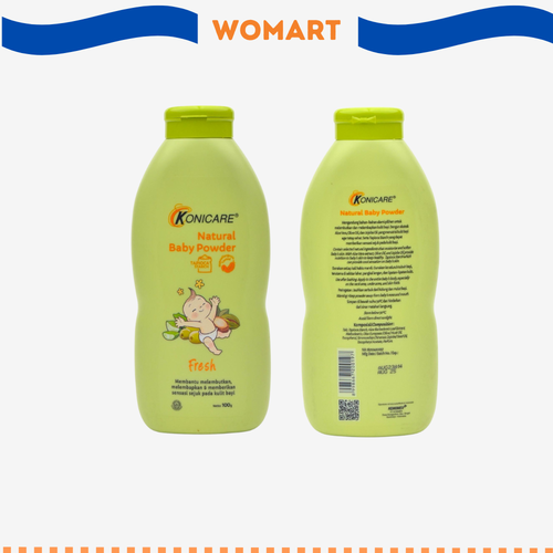 Bedak Bayi Konicare Nautral Baby Powder Powdery 100 Gr Womart.png