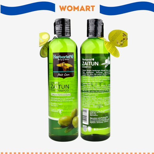 Herborist Shampoo Zaitun 250 Ml Memelihara Kesehatan Rambut Womart (2).png